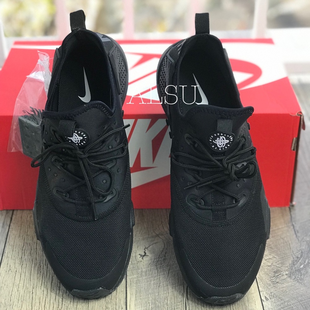 NWT Nike Air Huarache Drift Black Men’s AUTHENTIC - Picture 4 of 8